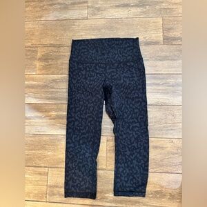 Lululemon Athletica Dark Patterned Leggings